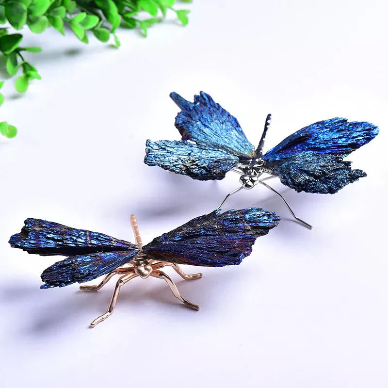Colourful Crystal Dragonfly Decoration