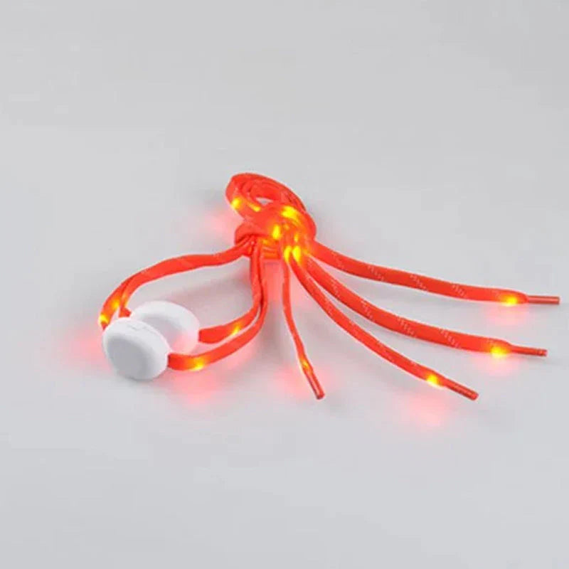 Luminous Led Laces - for a Radiant Appearance at Night