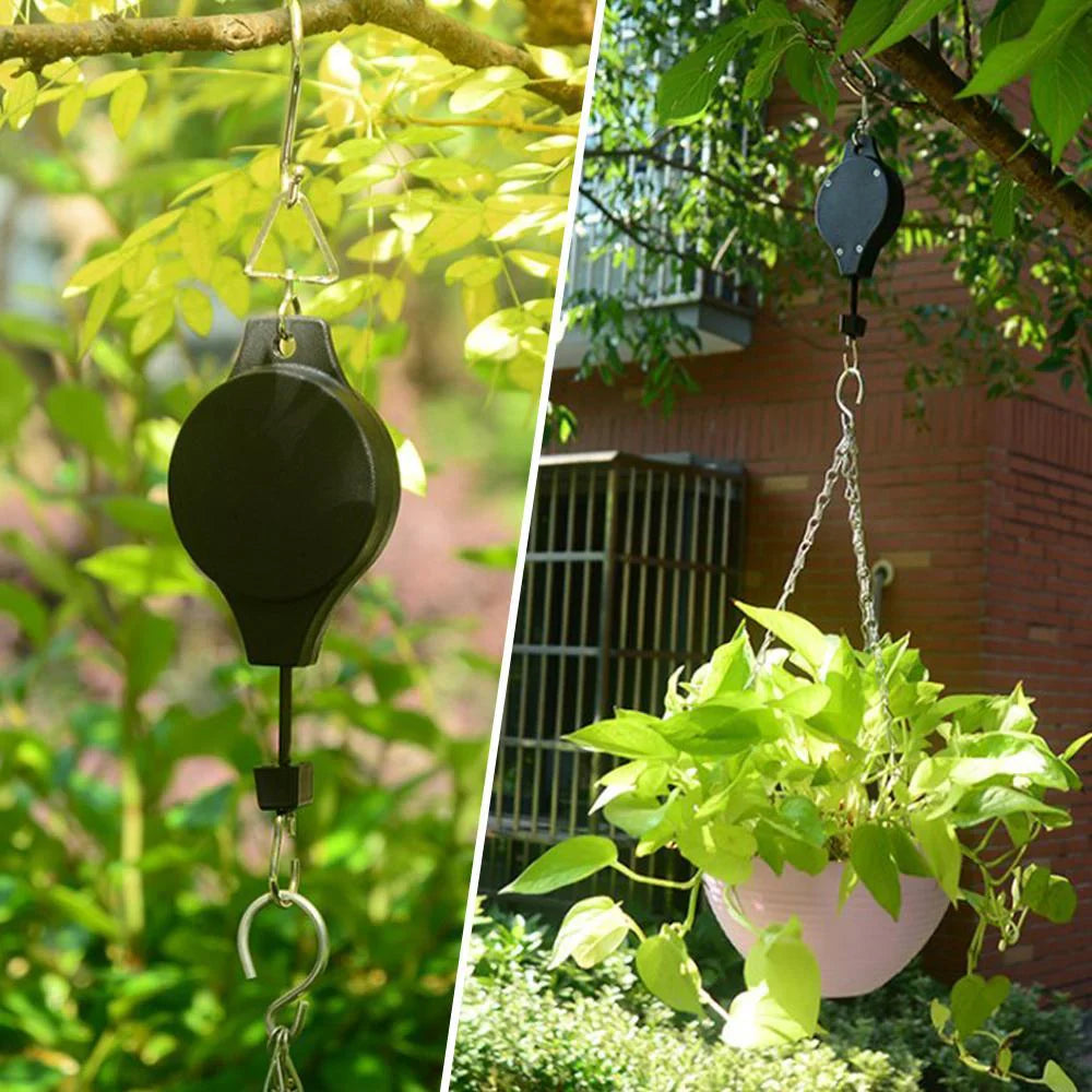 Flexihanger - Height - Adjustable Plant Holder for Garden & Balcony