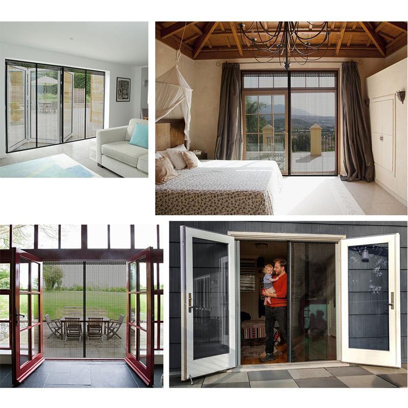 Insect - Repellent Mesh Door Curtain - Effective Protection for Your Home