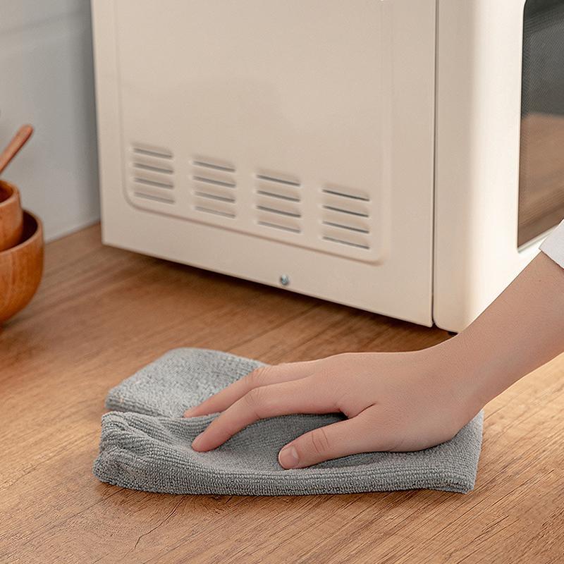 Flexible Microfibre Dust Mop with Telescopic Handle