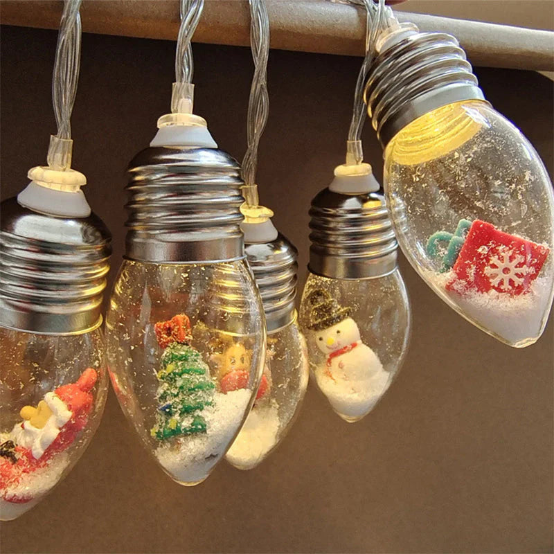 Festive Led Christmas Light Chain - Magical Light for the Festive Season