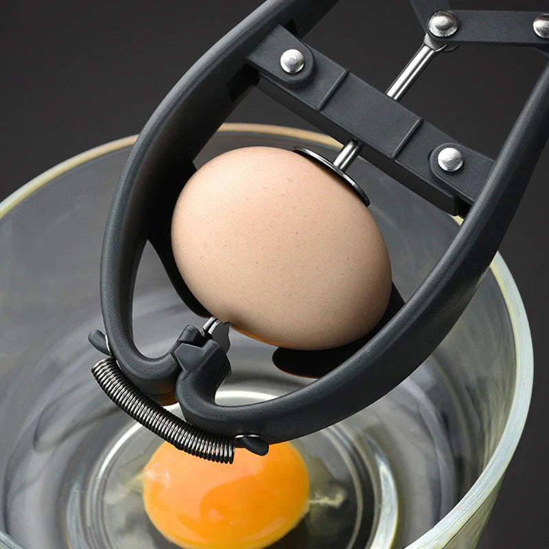Stainless Steel Egg Opener - Perfect Separation of Egg White & Yolk