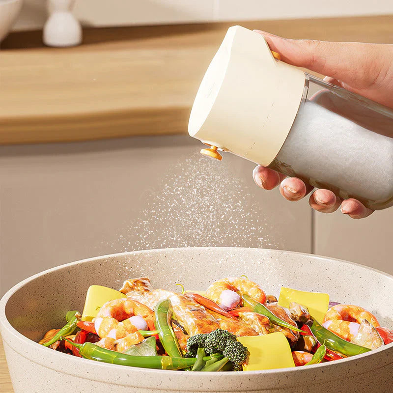 Salt Dispenser with Precision Pourer - Your Perfect Kitchen Aid