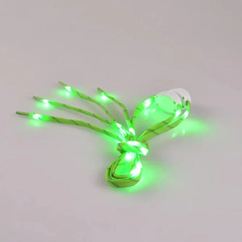 Luminous Led Laces - for a Radiant Appearance at Night