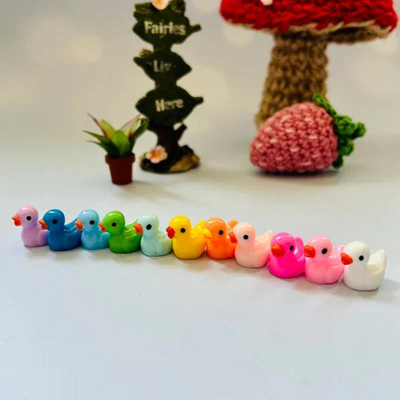 Mini Yellow Duck Decoration