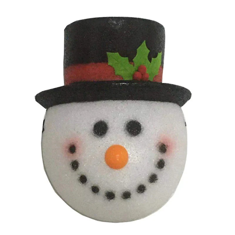 Wintery Snowman Lampshade for the Veranda