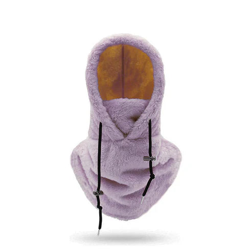 Fleece Outdoor Hood with Multiple Functions