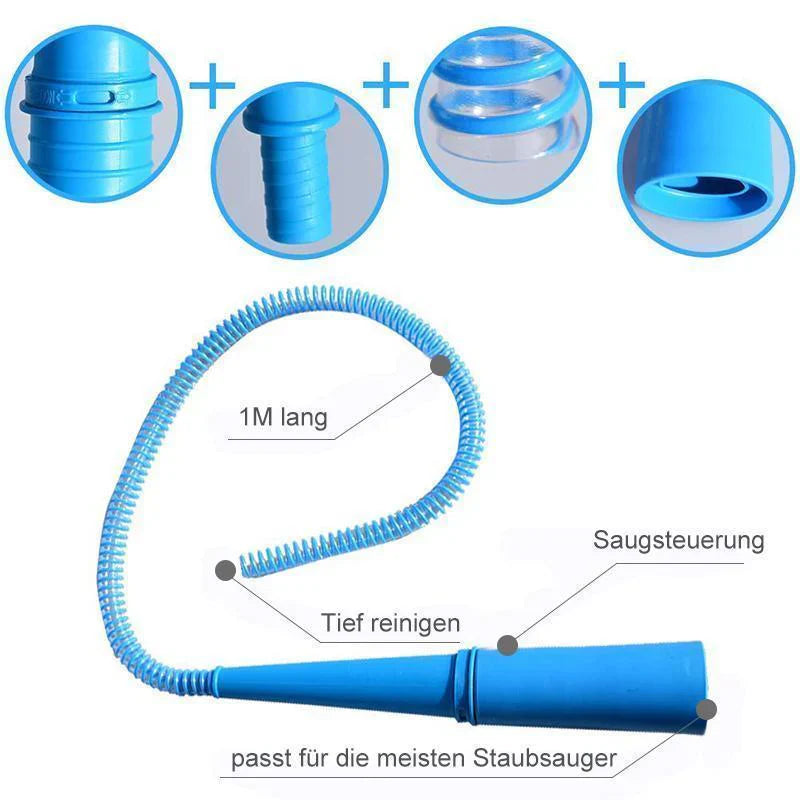 Airflow Cleaning Hose for Washing Machine & Tumble Dryer - Effective Lint Removal