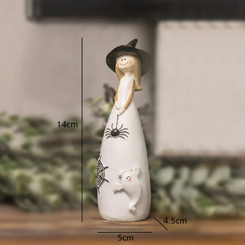 Magical Witch Figurine - Decoration for Halloween