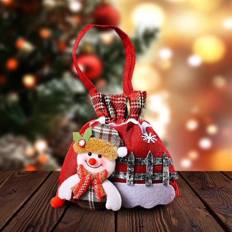 Christmas Gift Bags in Doll Style