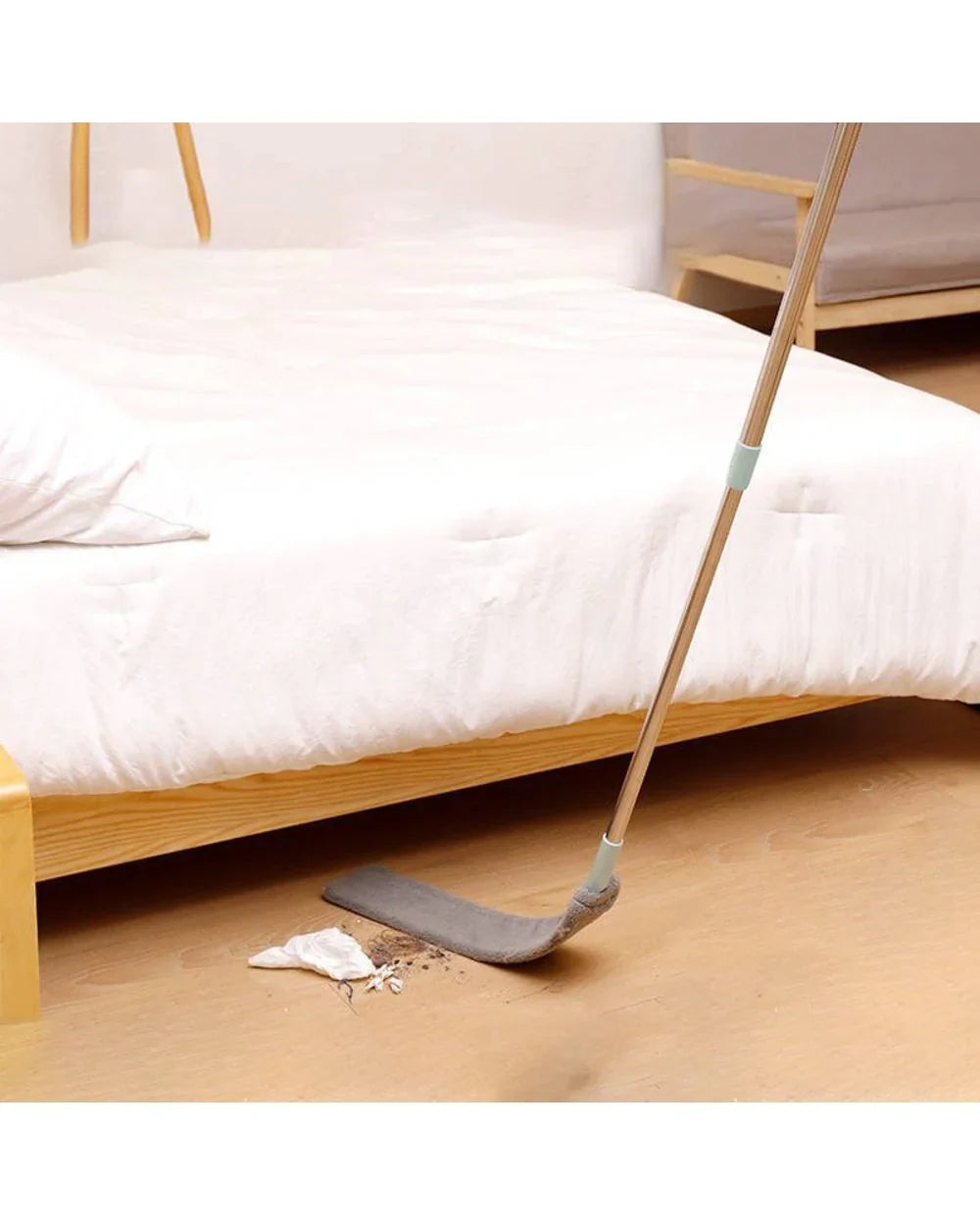 Flexible Microfibre Dust Mop with Telescopic Handle