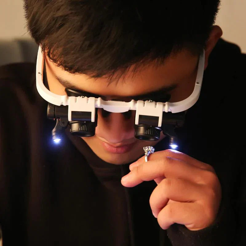 Led Magnifying Glasses with Magnification