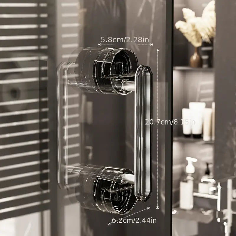 Flexible Door Handle with Suction Cup