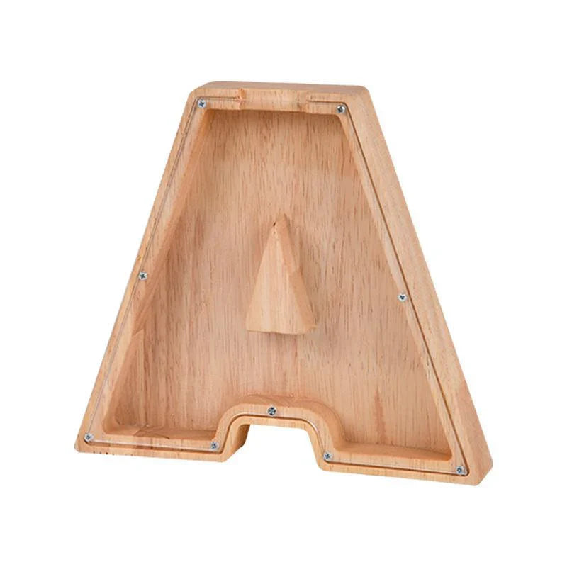 Customisable Letter Money Box - Learning & Saving Combined