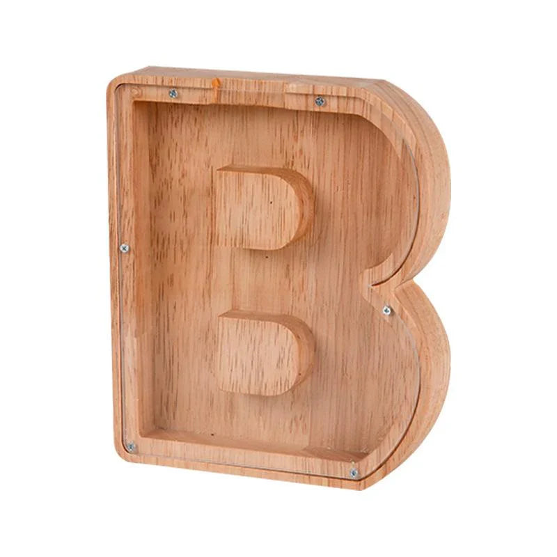 Customisable Letter Money Box - Learning & Saving Combined