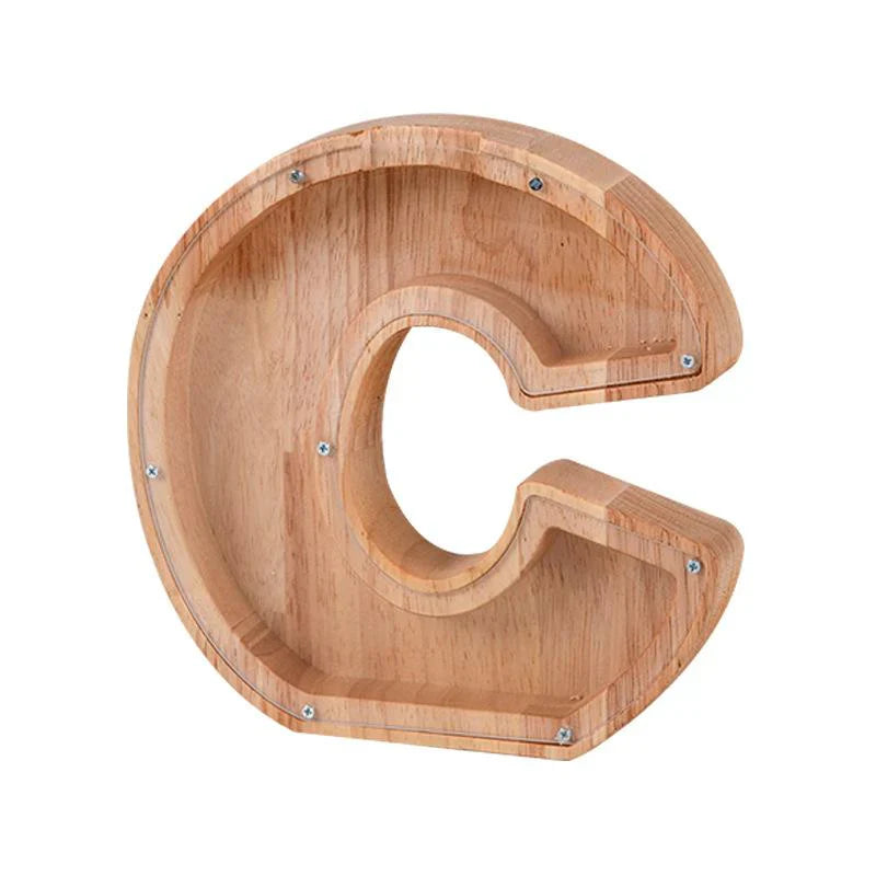 Customisable Letter Money Box - Learning & Saving Combined