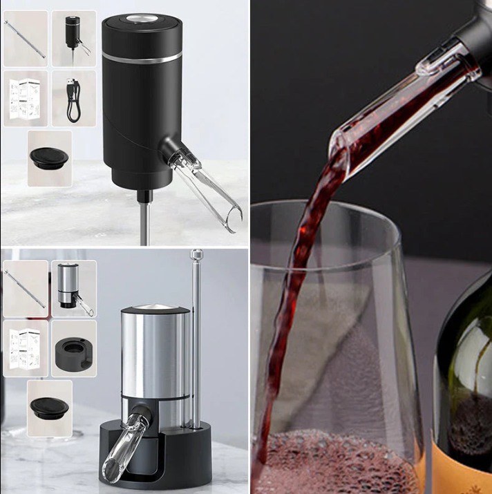 Electronic Wine Carafe - Perfect Aeration for Full Wine Enjoyment