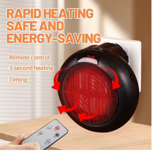 Compact Indoor Heater - Efficient, Safe and Portable