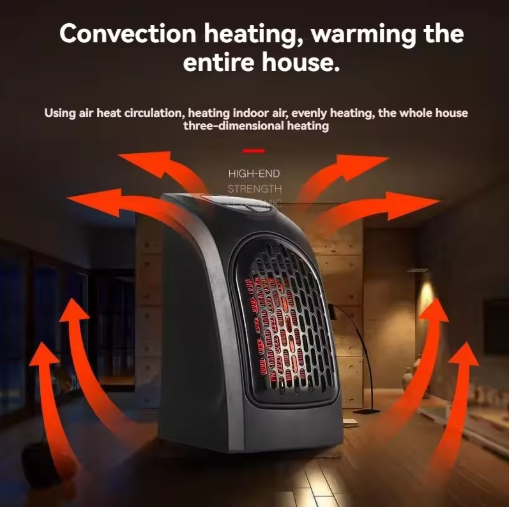 Portable Mini Heater - Efficient, Safe and Versatile
