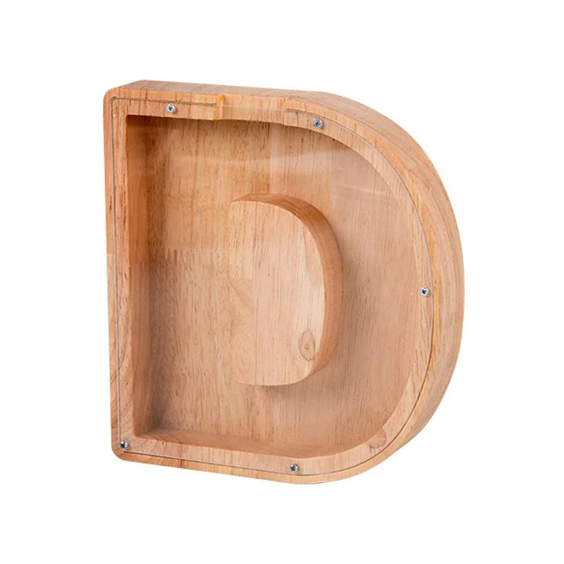 Customisable Letter Money Box - Learning & Saving Combined