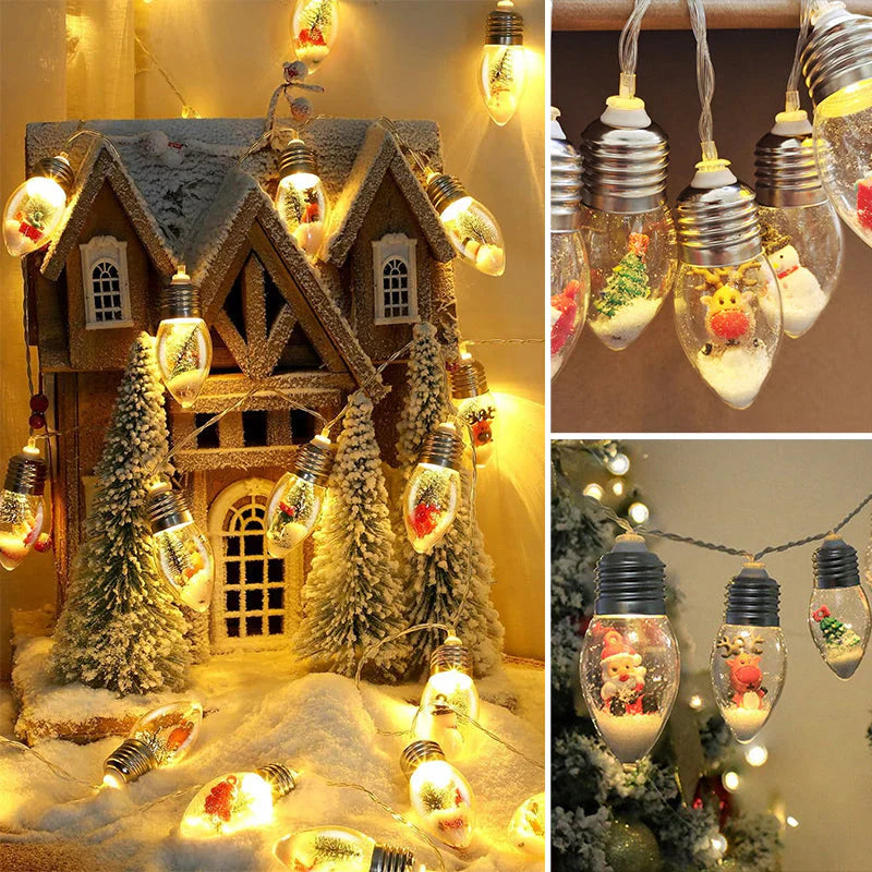 Festive Led Christmas Light Chain - Magical Light for the Festive Season