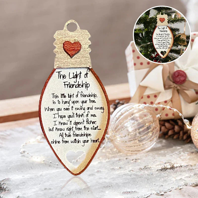 Christmas Friendship Pendant - a Sign of True Solidarity!