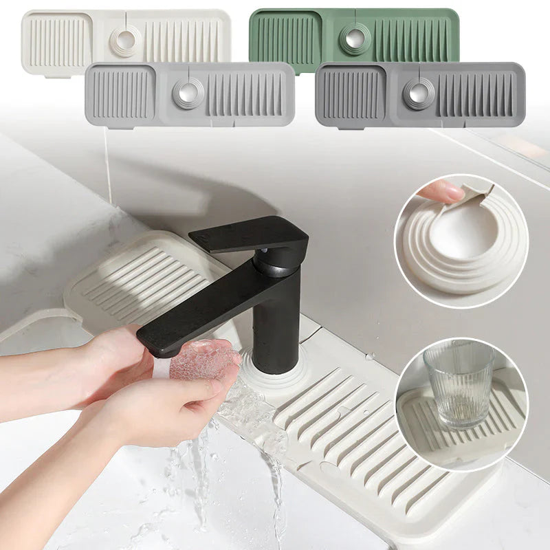 Foldable Silicone Draining Mat - Clean & Dry Work Surfaces