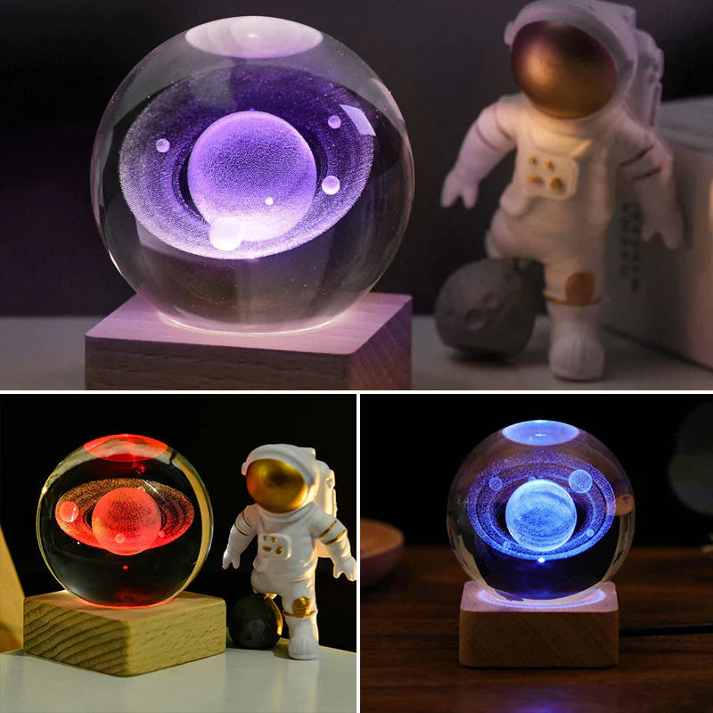 Sternenglanz - 3d Crystal Ball with Led Light