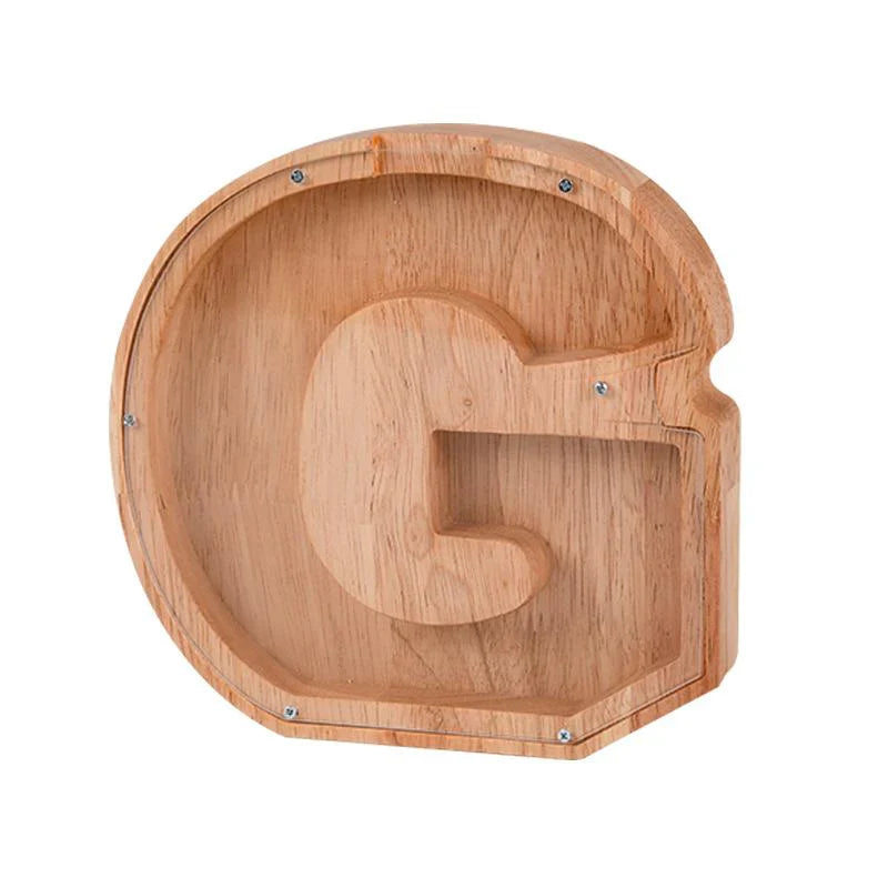 Customisable Letter Money Box - Learning & Saving Combined