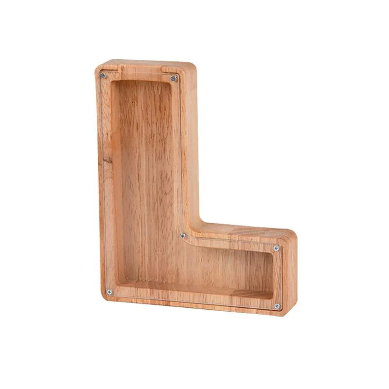 Customisable Letter Money Box - Learning & Saving Combined