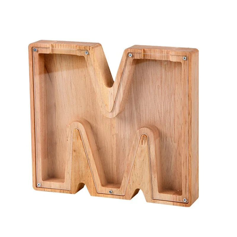 Customisable Letter Money Box - Learning & Saving Combined