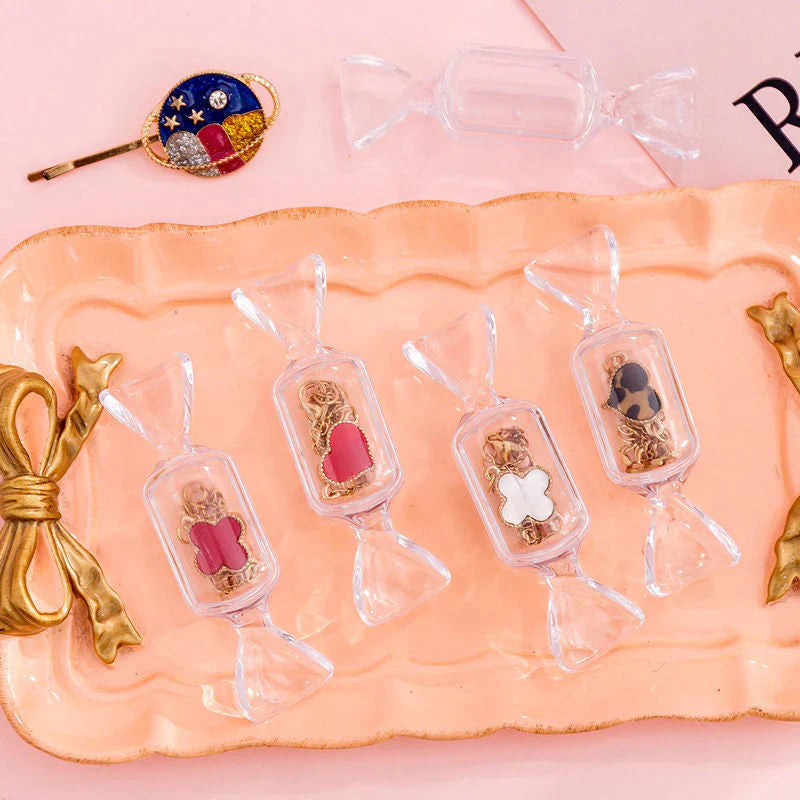 Crystal - Clear Candy - Shaped Jewellery Box - Stylish and Practical
