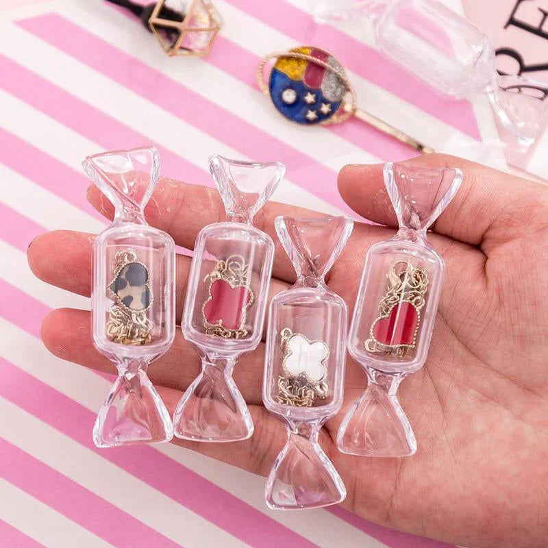 Crystal - Clear Candy - Shaped Jewellery Box - Stylish and Practical