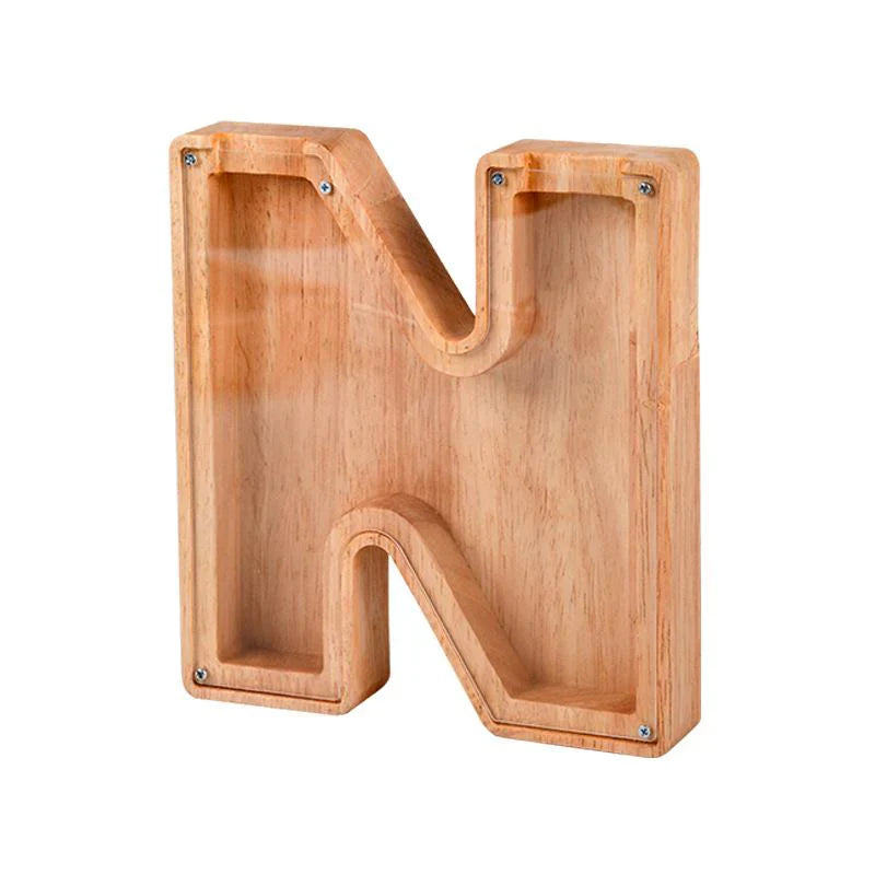 Customisable Letter Money Box - Learning & Saving Combined