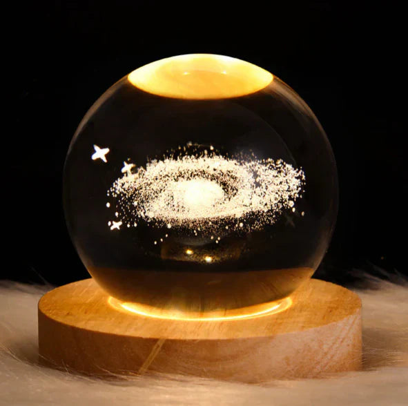Crystal Light Lamp - Magical, Cosy, Sustainable