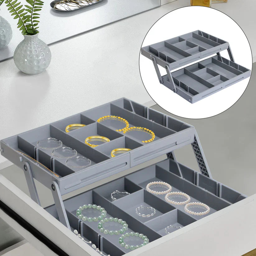 Multi-Level Drawer Organizer
