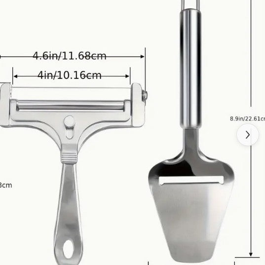 Stainless Steel Cheese Slicer for Precise Cutting