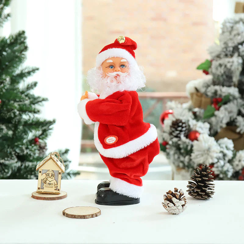 Wiggling Father Christmas with a Jolly Bum