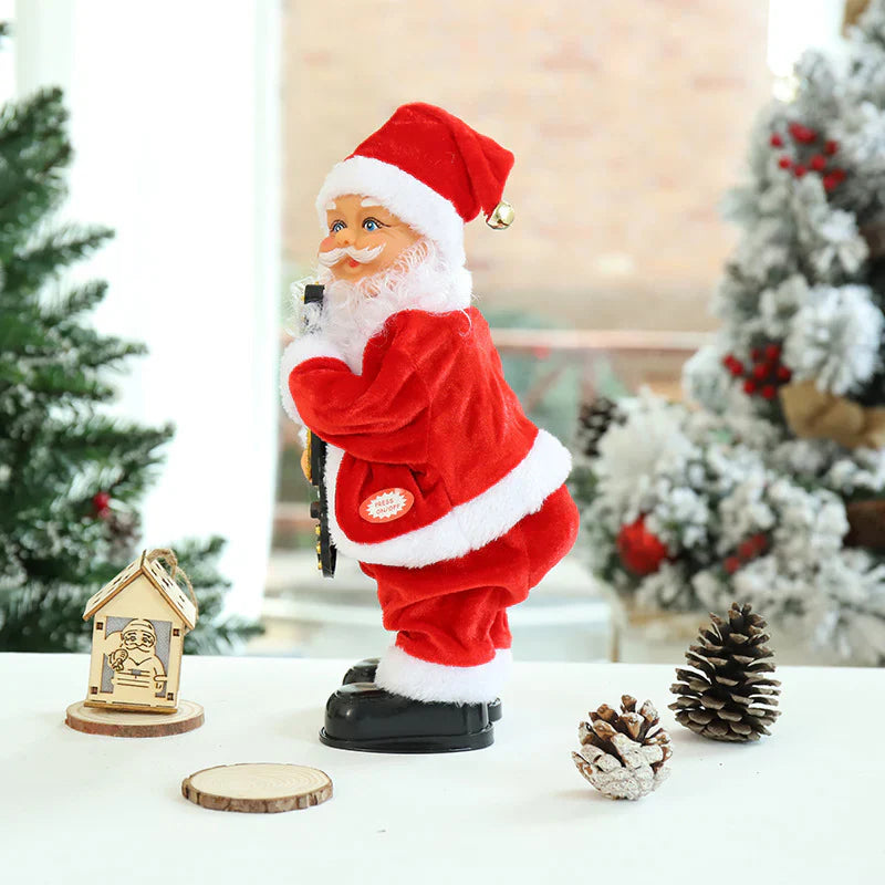 Wiggling Father Christmas with a Jolly Bum