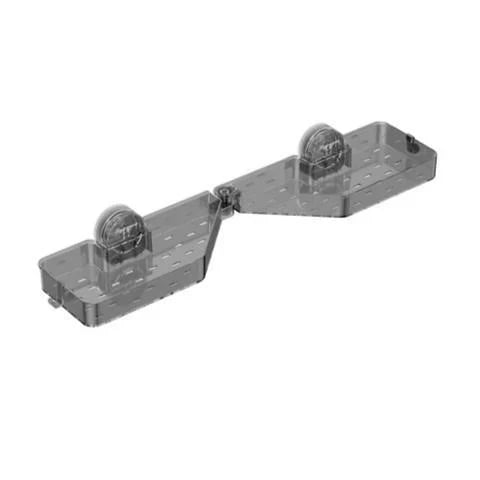 Folding Bathroom Shelf with Suction Cups
