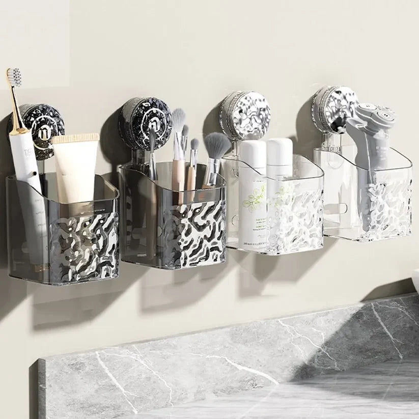 Multifunctional Bathroom Suction Shelf