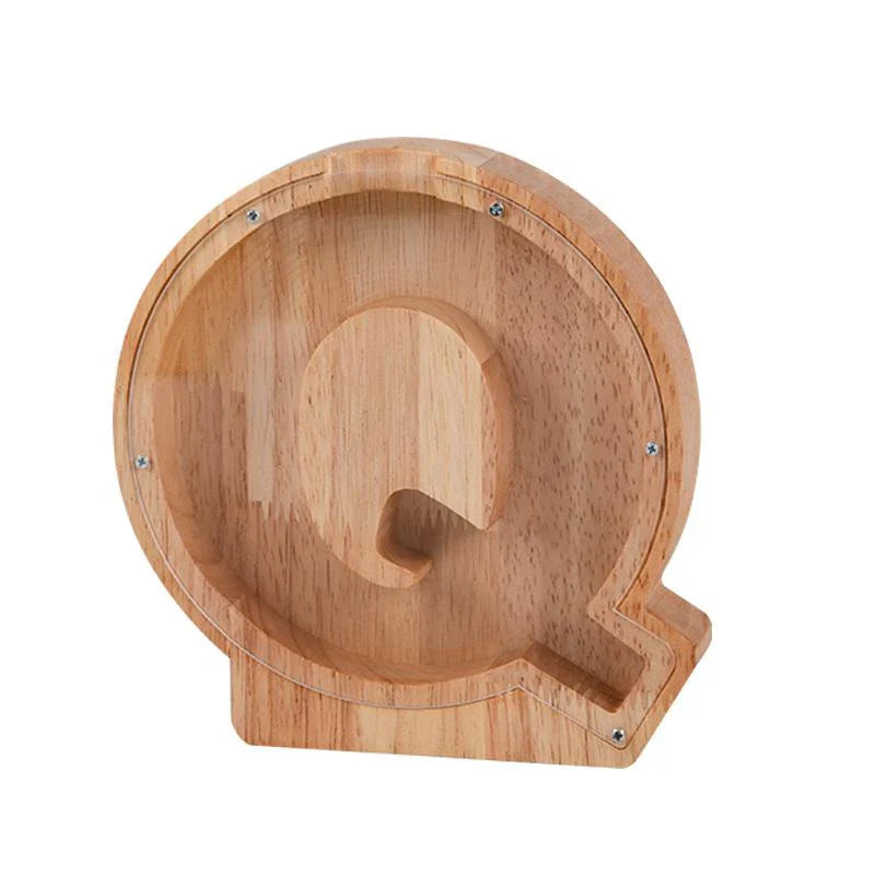 Customisable Letter Money Box - Learning & Saving Combined