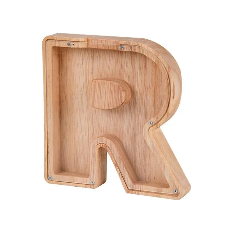 Customisable Letter Money Box - Learning & Saving Combined