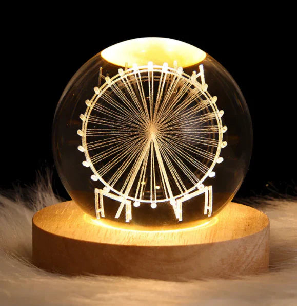 Crystal Light Lamp - Magical, Cosy, Sustainable