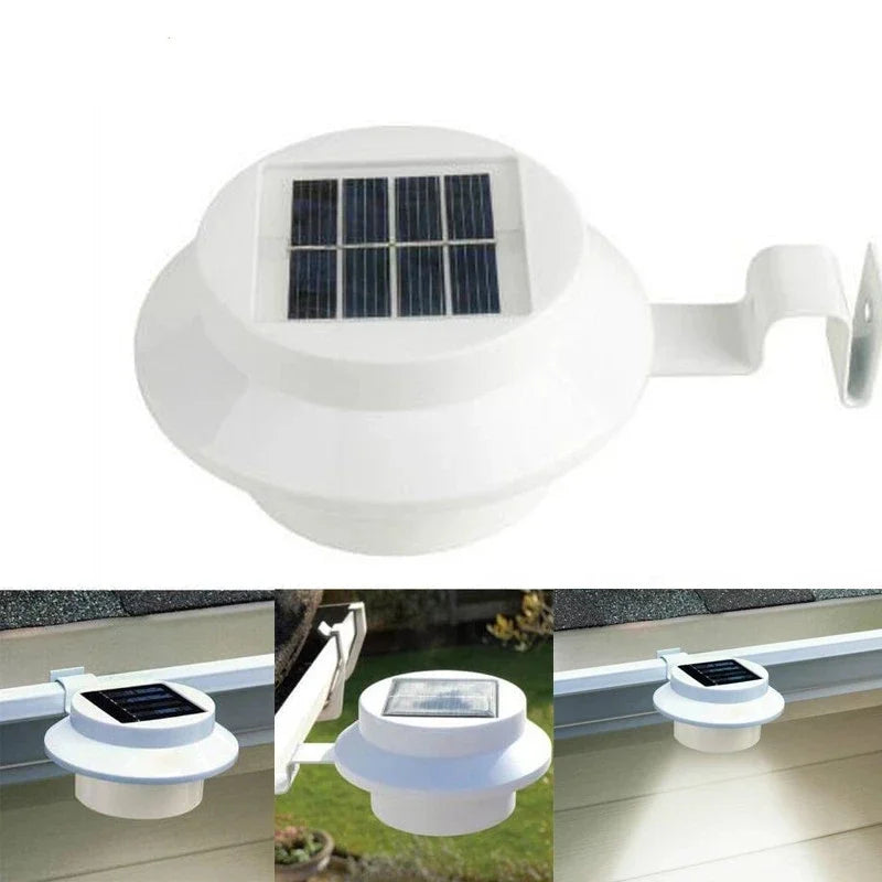Solar Gutter Light - Sustainable, Durable, Practical