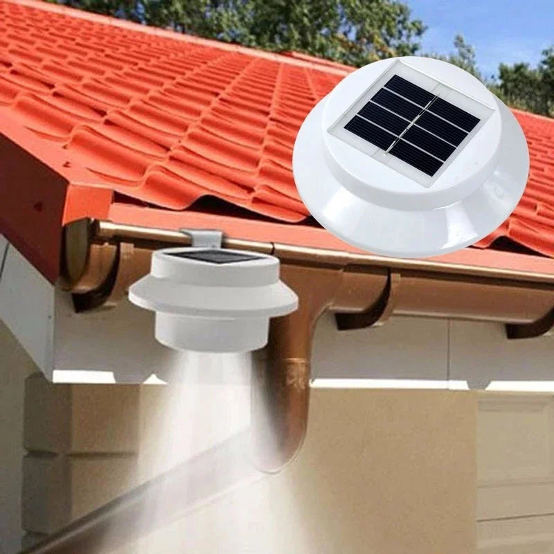 Solar Gutter Light - Sustainable, Durable, Practical