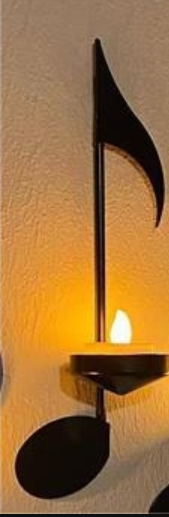 Note Magic Candle Holder - Elegance Meets Melody