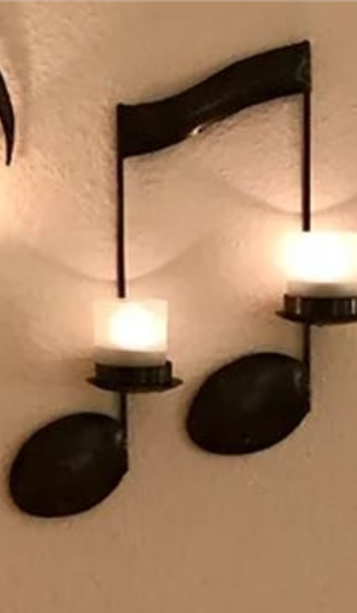 Note Magic Candle Holder - Elegance Meets Melody