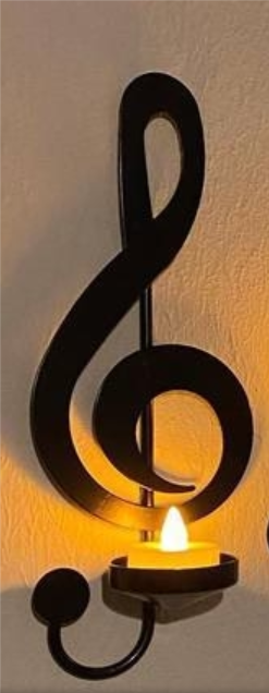 Note Magic Candle Holder - Elegance Meets Melody